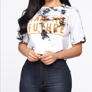 I am the future crop top